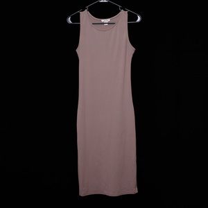 🔥2/$10 Taupe bodycon midi dress